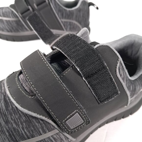 Anodyne No. 77 Shoes Women 8 W WIDE Sport Double Depth Black Gray W077 Comfort - Picture 6 of 16